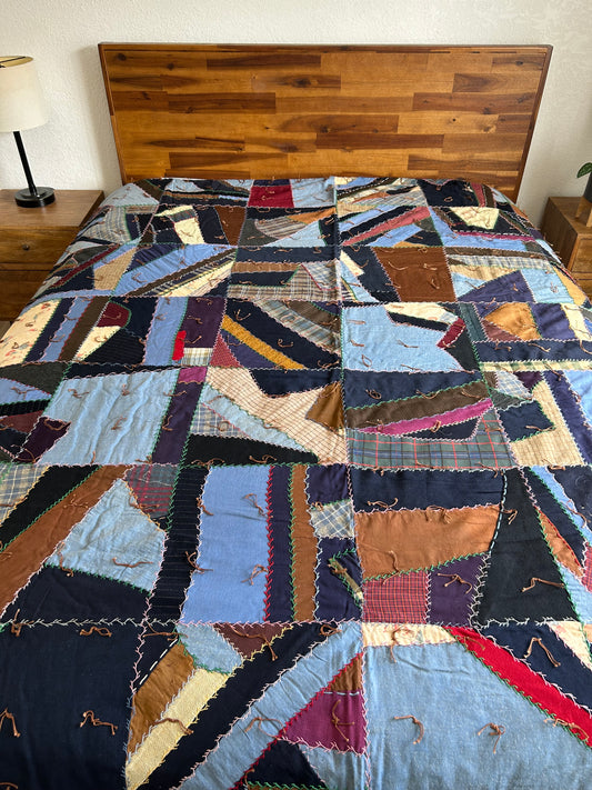 Vintage Crazy Quilt | 1935