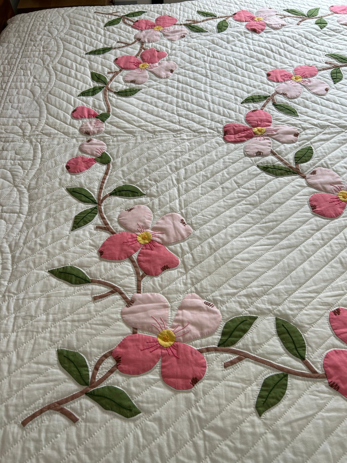 Dogwood Applique Quilt | 1930s